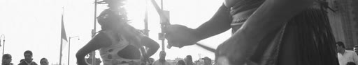 first frame of RitualDance_1920x355_59p94p_10b_sb128_q34_mono_fgs07_L4.0M_buf12M_2.85Mbps.ivf