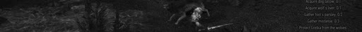 first frame of Witcher3_1920x173_60p_8b_sb64_q15_mono_L4.1M_buf20M_17.16Mbps.ivf