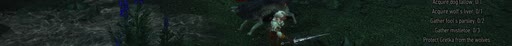 first frame of Witcher3_1920x173_60p_8b_sb64_q34_sr12_L3.0M_buf6M_3.50Mbps.ivf