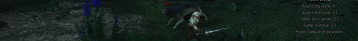 first frame of Witcher3_1920x227_60p_8b_sb128_q15_sr12_fgs15_L4.1M_buf20M_16.54Mbps.ivf