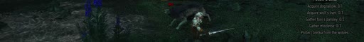 first frame of Witcher3_1920x227_60p_8b_sb128_q34_fgs15_L3.1M_buf10M_5.12Mbps.ivf