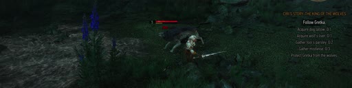 first frame of Witcher3_1920x483_60p_8b_sb128_q15_sr12_L5.0M_buf30M_26.72Mbps.ivf