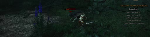 first frame of Witcher3_1920x483_60p_8b_sb128_q34_L4.0M_buf12M_7.95Mbps.ivf
