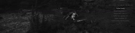 first frame of Witcher3_1920x483_60p_8b_sb128_q34_mono_L4.0M_buf12M_7.65Mbps.ivf