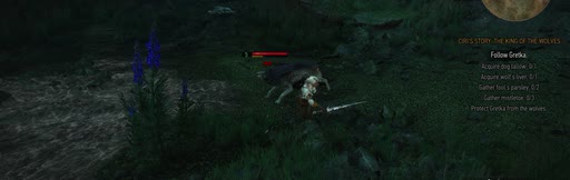first frame of Witcher3_1920x611_60p_8b_sb128_q15_sr12_L5.1M_buf40M_30.30Mbps.ivf