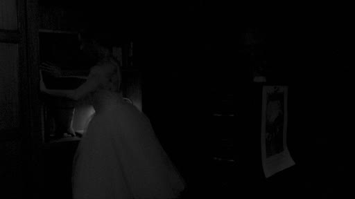 first frame of NocturneRoomHDR_854x480_60p_10b_mono_fgs-test11_q15_L3.1M_buf10M_1.32Mbps.ivf