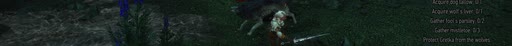 first frame of Witcher3_1920x173_60p_8b_P0_sb64_crf15_L4.1_buf18M_27.11Mbps.ivf